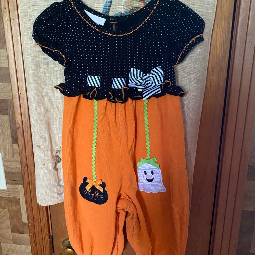 Bonnie Baby Black and Orange Halloween Costume